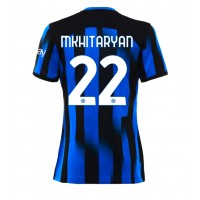 Camiseta Inter Milan Henrikh Mkhitaryan #22 Primera Equipación para mujer 2023-24 manga corta